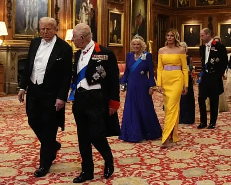 The Royal Family Roll Out Red Carpet Amid Protests; Jimmy Kimmel Taken Off Air Over Charlie Kirk Comments